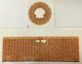 Purse - Nantucket Basket w/Shell Lid (2 part) 