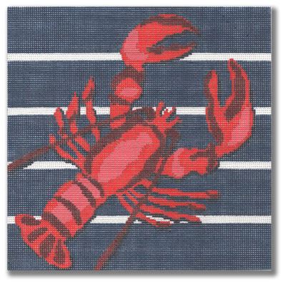 Lobster on Stripes