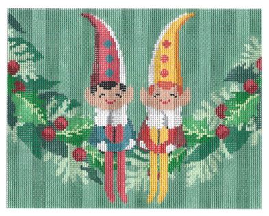Elves on Garland  