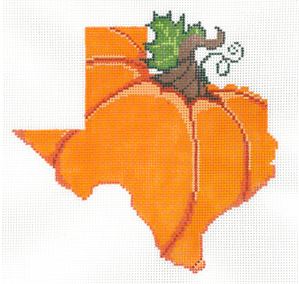 Pumpkin State Shaped - Texas