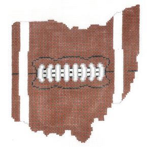 Football State Shaped - Ohio