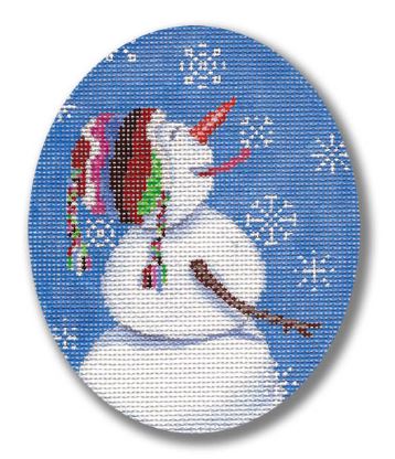 Snowman Catching Snowflakes