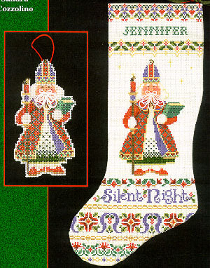 Silent Night Stocking