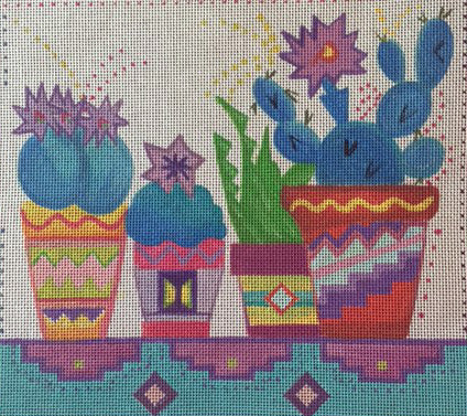 Painted Cactus 1