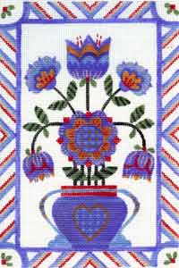 Folk Art Tulip