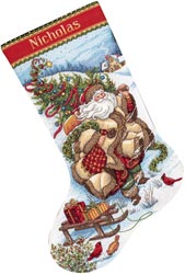 Santas Journey Stocking
