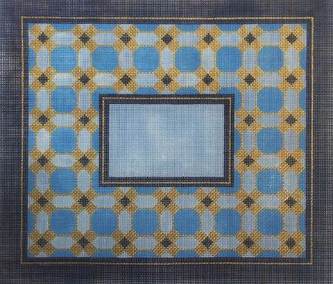 Blue Geometric II Tallis