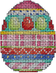 Eggs/Plaid/Stripes Mini Egg