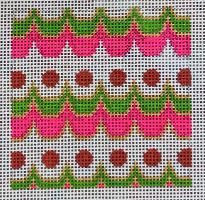 Pink/Orange/Chartreuse Mexican Geometric 3
