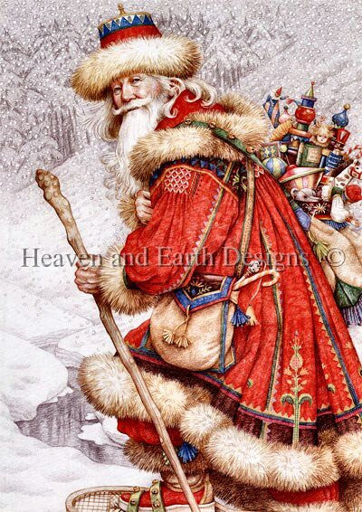 Father Christmas With Toys - Gilbert