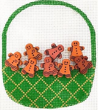 Gingerbread People Basket