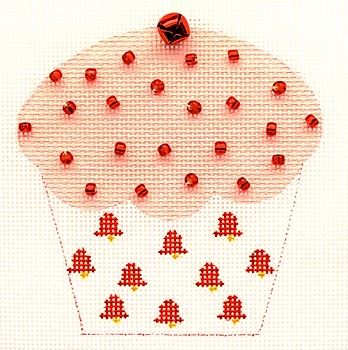 Christmas Bells Cupcake