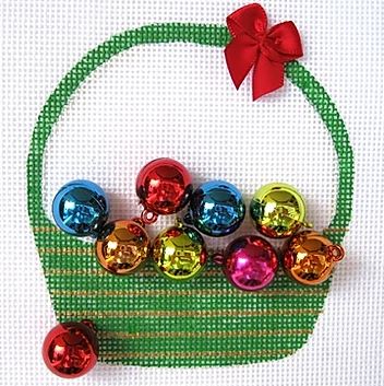 Christmas Balls Basket