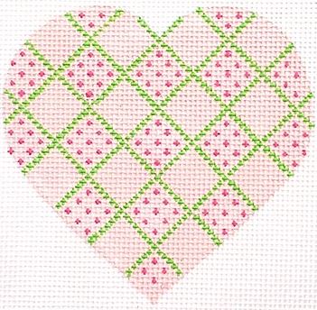 Heart - Dots/Diamonds