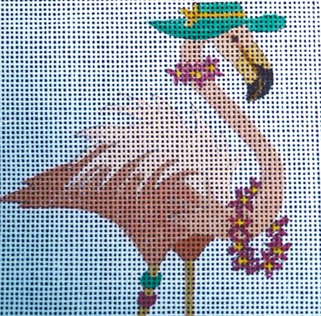 Flamingo - Hat/Lei