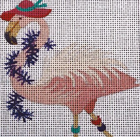 Flamingo - Hat/Boa