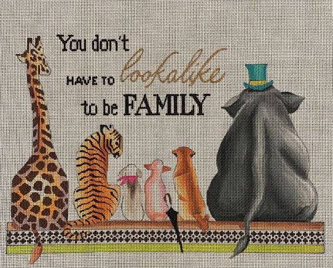 You don't have to Look-a-like to be Family