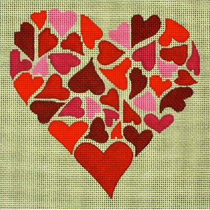 Mosaic Hearts
