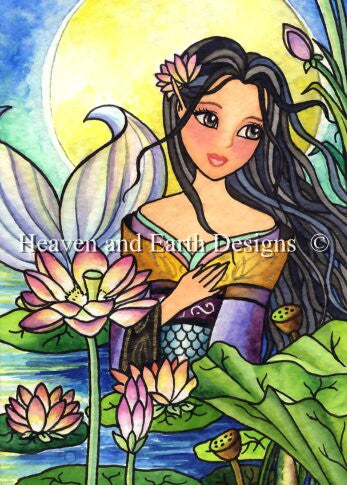 Kimono Waterlilly Mermaid 