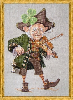 Violoniste au Trefle (Shamrock Fiddler)