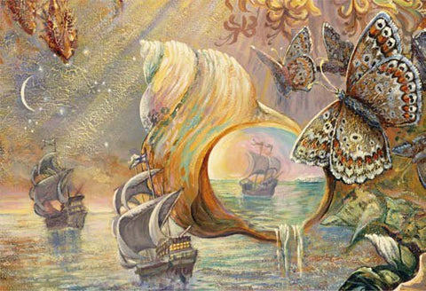 Ships and Shell - Quick Stitch