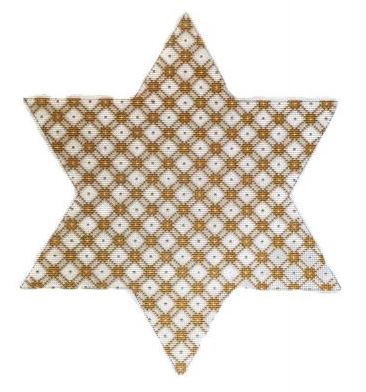 Jessies Tree Topper Star Gold 