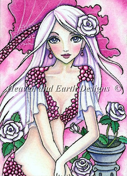 Sweet Pink Mermaid - Quick Stitch