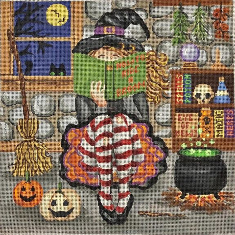 Stitching Girl - Witch