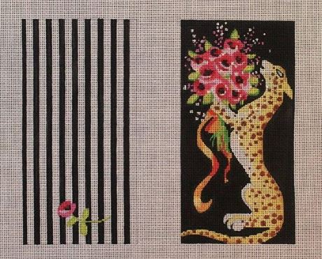 Leopard w/Bouquet