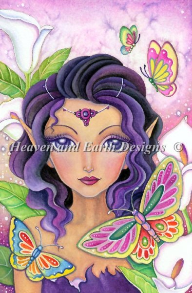 Merbutterfly Fairy Freedom - Quick Stitch