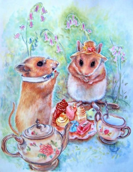 The City Mouse and The Country Mouse - Quick Stitch