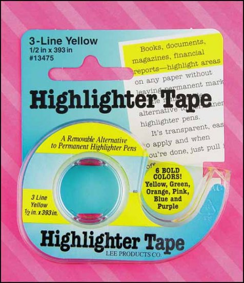 Highlighter Tape