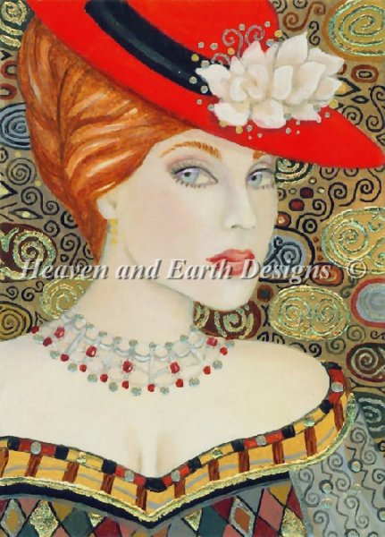 Lady In Red Hat