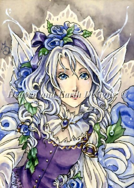 Lavender Rose - Quick Stitch