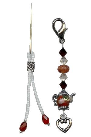 Mini Fob Set - Teapot Red