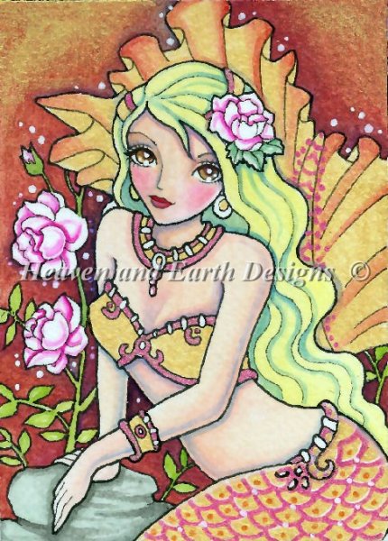 Golden Mermaid - Quick Stitch