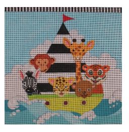 Animals on Sailboat