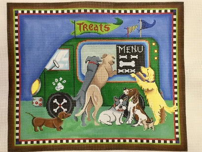 Doggie Treat Wagon