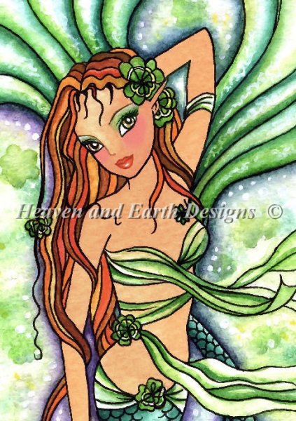 Shamrock Mermaid - Quick Stitch