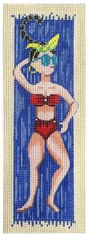 Red Bikini Sunbather