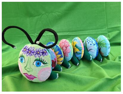 Floral Caterpillar (14 Pieces)