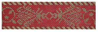 Napoleons Bee Belt - Burgundy/Gold