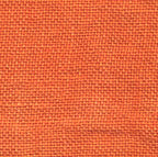 WDW Linen 30ct - Pumpkin     - Full Yard 36 x  55 in