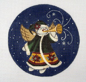 Snow Angel and Trumpet