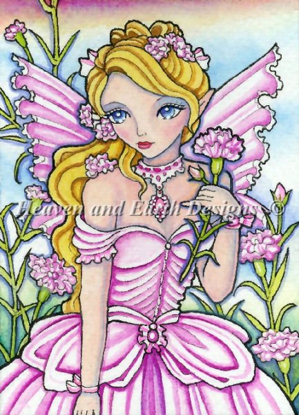 Carnation Fairy - Quick Stitch