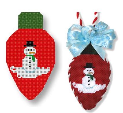 Light Bulb - Snowman