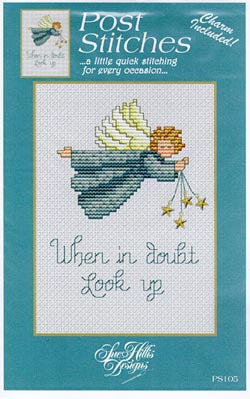 When In Doubt Look Up w/charm - Sue Hillis