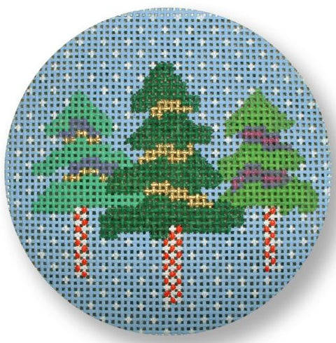 Three Christmas Trees