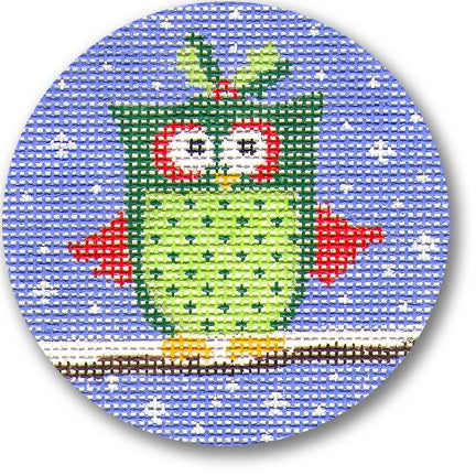 Owl w/Holly on Head