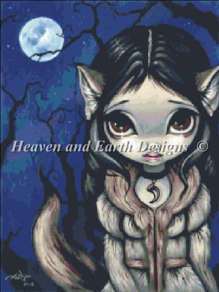 Little Wolf Girl - Becket-Griffith - Quick Stitch
